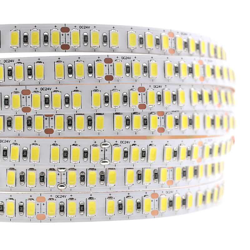 Single Row Series DC24V 5630SMD Parallel column 700LEDs Flexible LED Strip Lights Home Lighting 16.4ft Per Reel By Sale