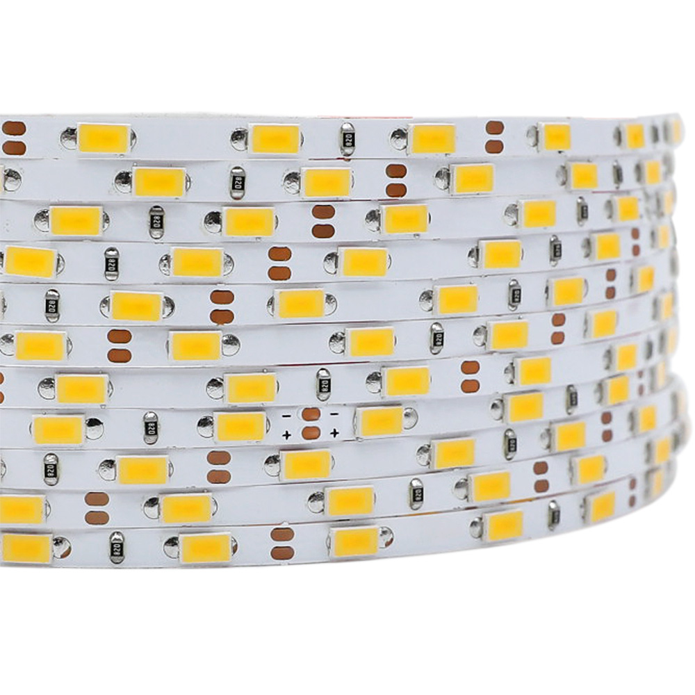 Super Narrow 4mm Width 5730SMD Parallel column 300LEDs Flexible LED Strip Lights Home Lighting 16.4ft Per Reel By Sale