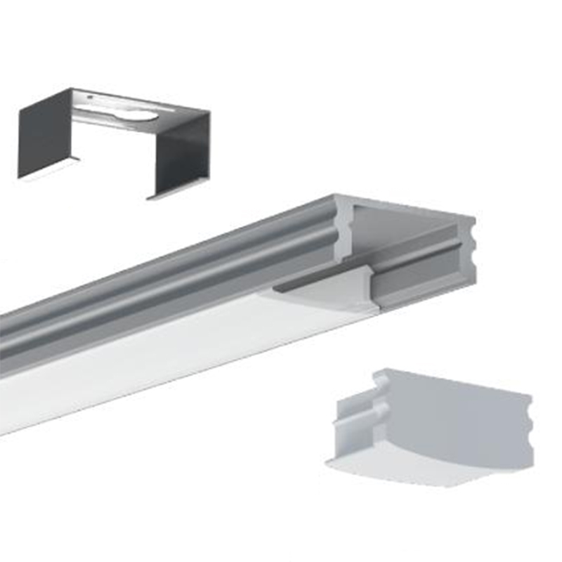 Aluminum Profile for LED Strip Lighting, Aluminum Channel with Diffuser