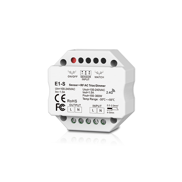 E1-S 1.5A High Voltage Triac Sensor Dimmable LED Controller