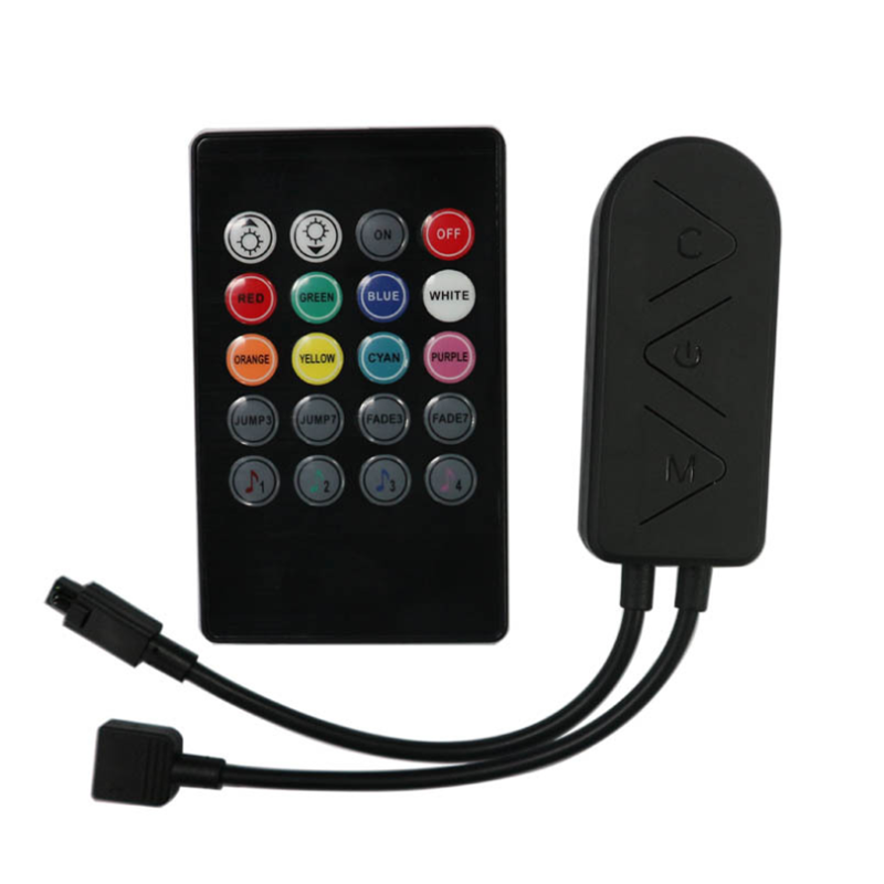 3528 5050 RGB LED USB Bluetooth/ 24 Key IR Remote Control /20 Key Sound Control 