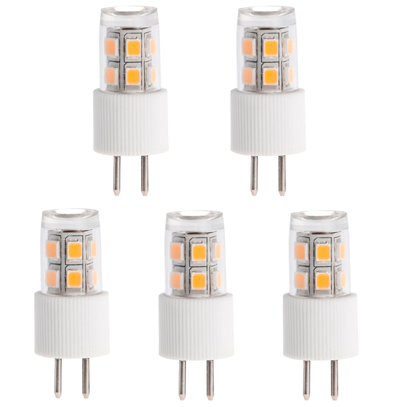 PEF længes efter indtryk T3 JC G5.3 12V LED Bulb, 2 Watts, 20W Equivalent, 5-Pack [T3 JC G5.3 12V-2  W]
