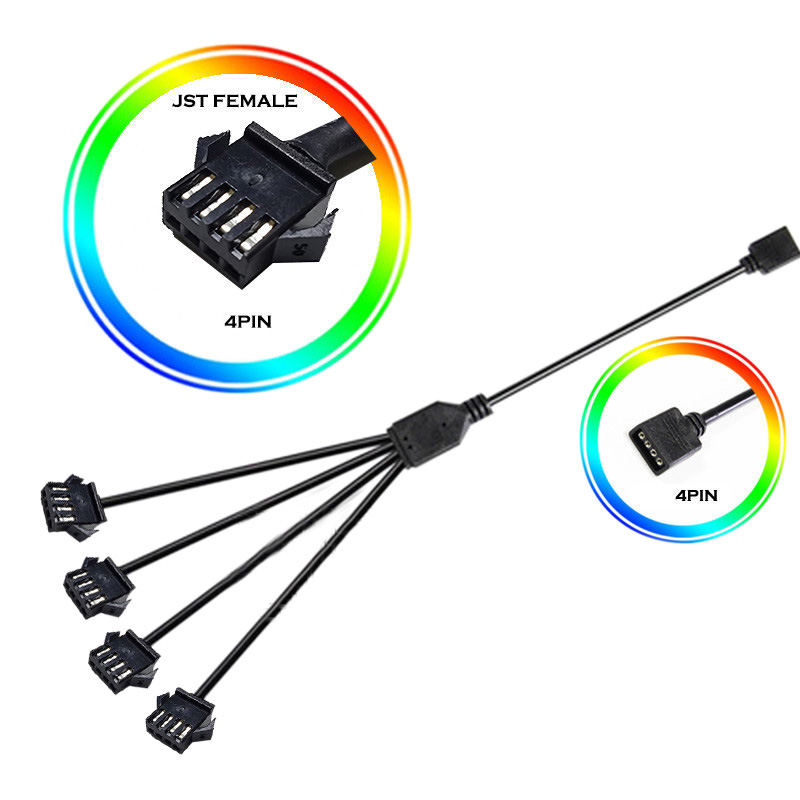 RGB 4Pin LED Extension Cable