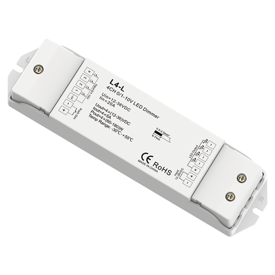 0/1-10V Constant Voltage LED Dimmer L4-L For small led strip lights [L4-L]