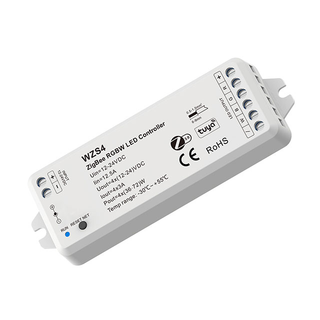 fup Villig Tal højt WZS4 12-24VDC 4CH*3A Tuya Zigbee RGBW LED Controller