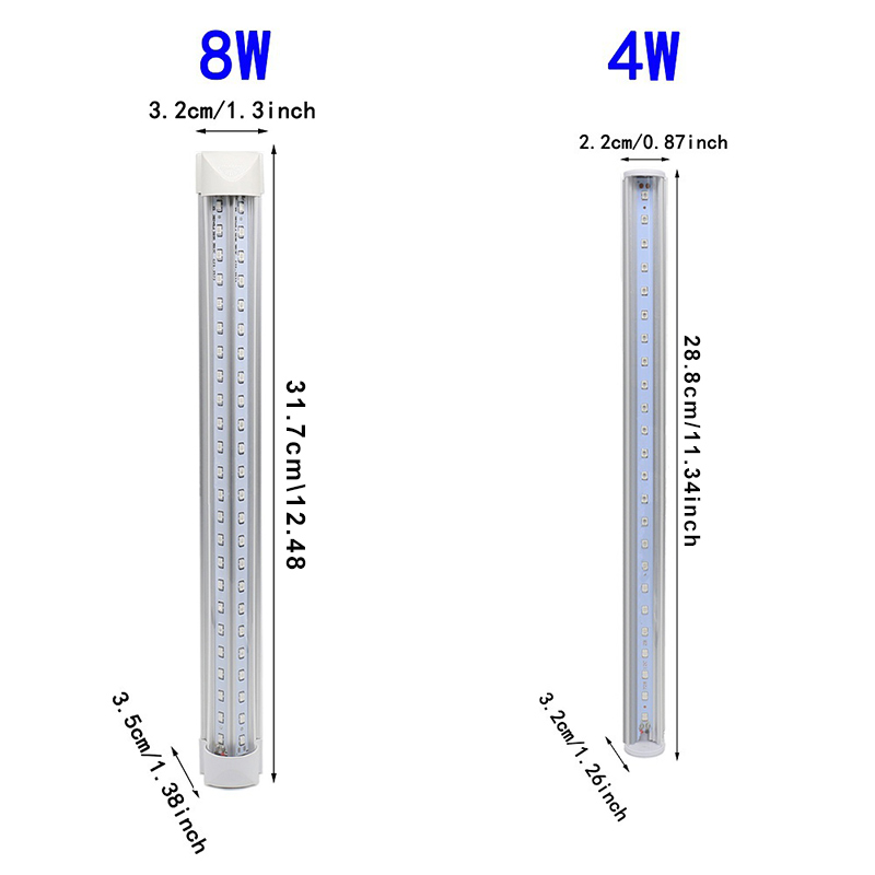 AC85-265V 4W/8W UV Curing Shadowless Glue Tube LED Light