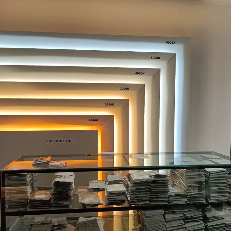 White light color temperature difference