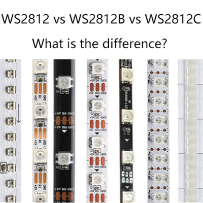 WS2812 VS WS2812B VS WS2812C
