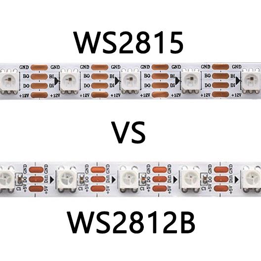 WS2815 GEGEN WS2812B
