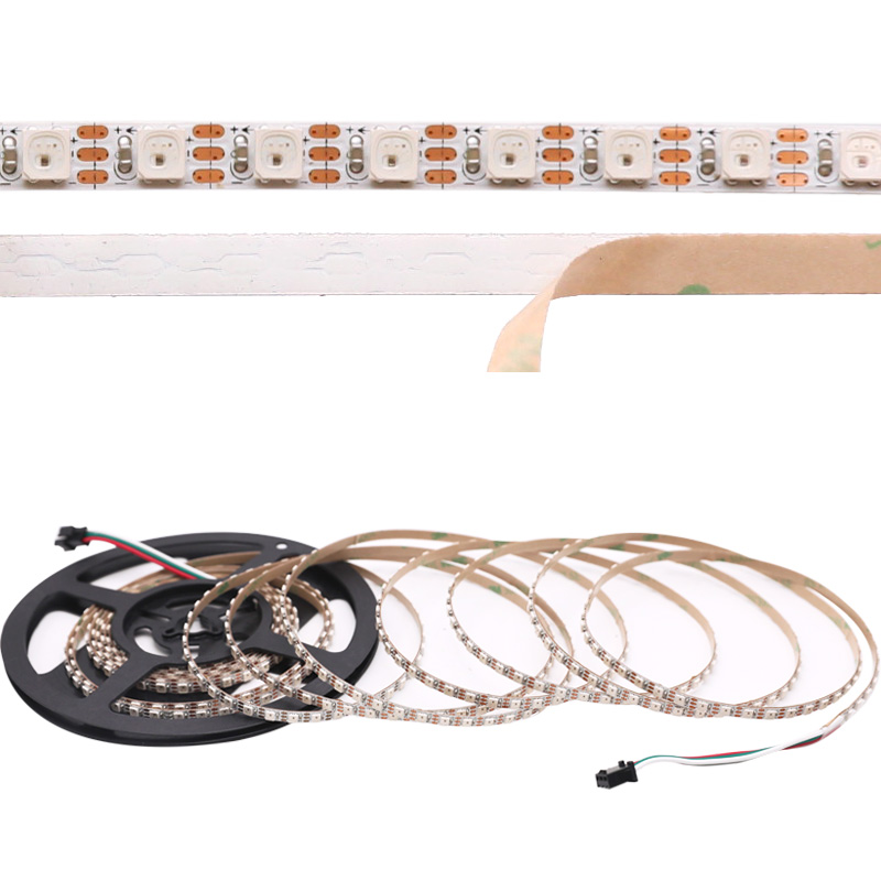 120 LED/m 5V 12V WS2811 5mm tenký adresovatelný LED pásek 120 LED/m 5V 12V WS2811 5mm tenký adresovatelný LED pásek