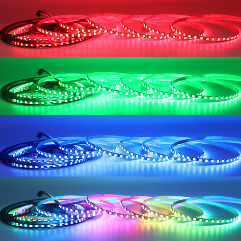 120 LED/m 5V 12V WS2811 5mm tenký adresovatelný LED pásek 120 LED/m 5V 12V WS2811 5mm tenký adresovatelný LED pásek