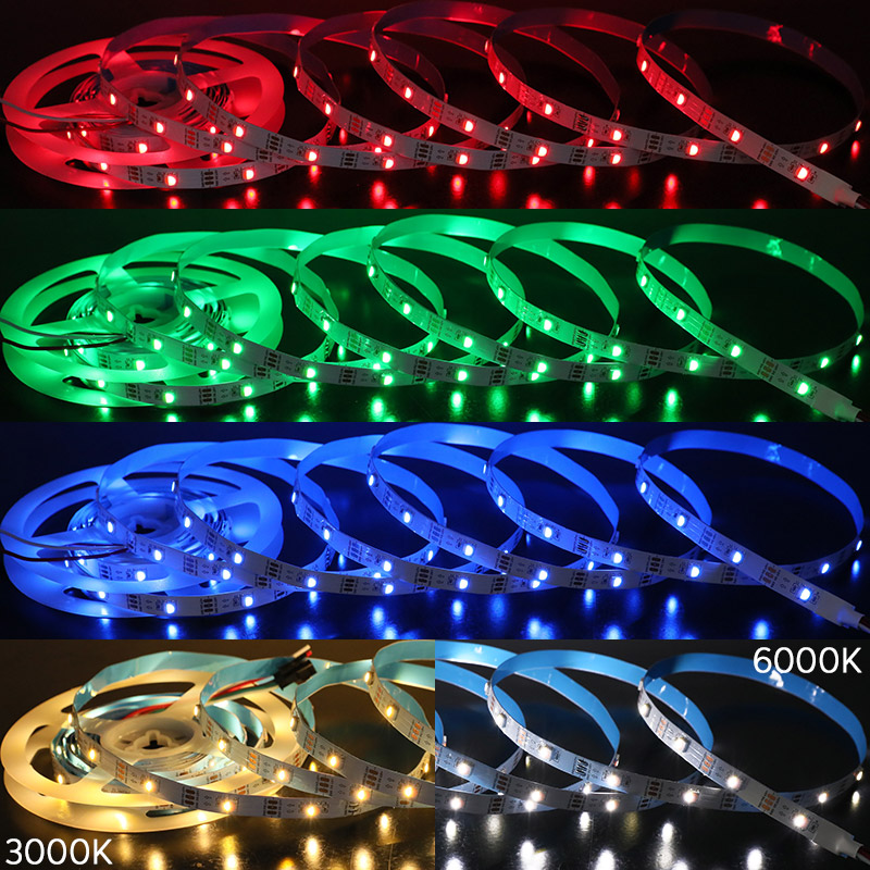 12V SK6812 150 Pixels Individually Controlled RGBW LED Strip