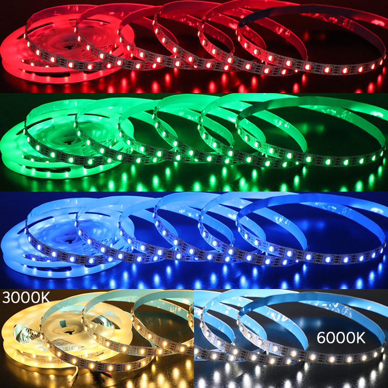 12V SK6812 300 Pixels Individually Controllable RGBW LED Strip
