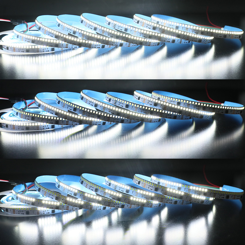 12V TM1903 digitální bílý LED pásek s nejvyšší hustotou 234 na metr 12V TM1903 digitální bílý LED pásek s nejvyšší hustotou 234 na metr