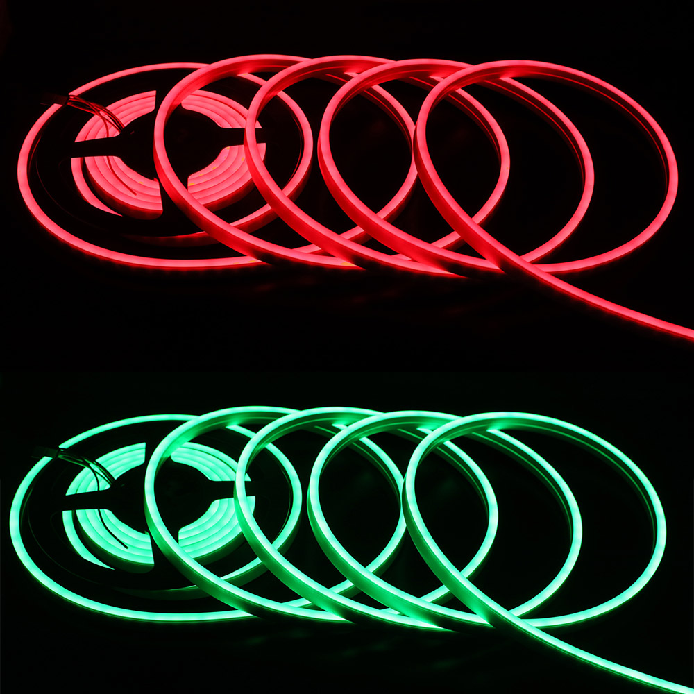 12V WS2811 Vodotěsné adresovatelné LED neonové pásky, bez světelného bodu 12V WS2811 Vodotěsné adresovatelné LED neonové pásky, bez světelného bodu