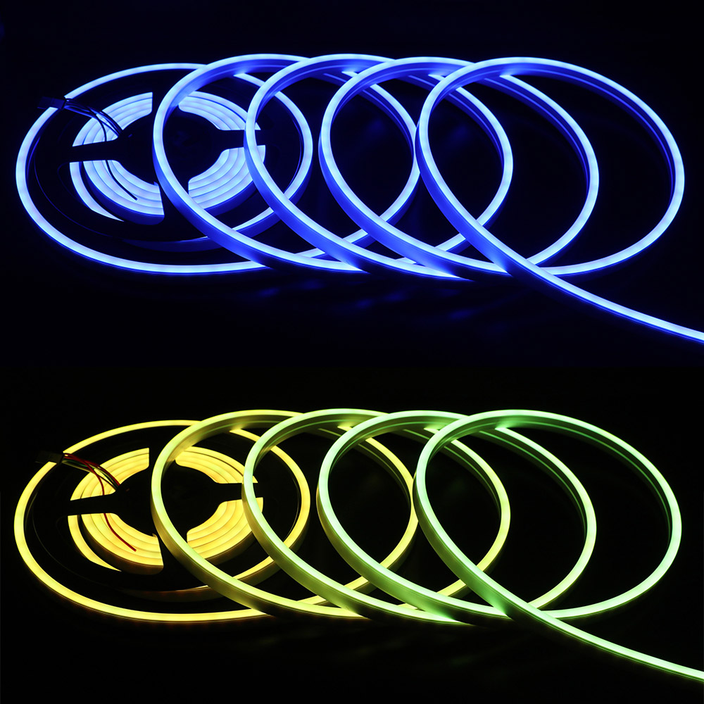 12V WS2811 Vodotěsné adresovatelné LED neonové pásky, bez světelného bodu 12V WS2811 Vodotěsné adresovatelné LED neonové pásky, bez světelného bodu