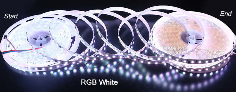 Voltage Drop of 20m Long Run Addressable RGB LED Strip