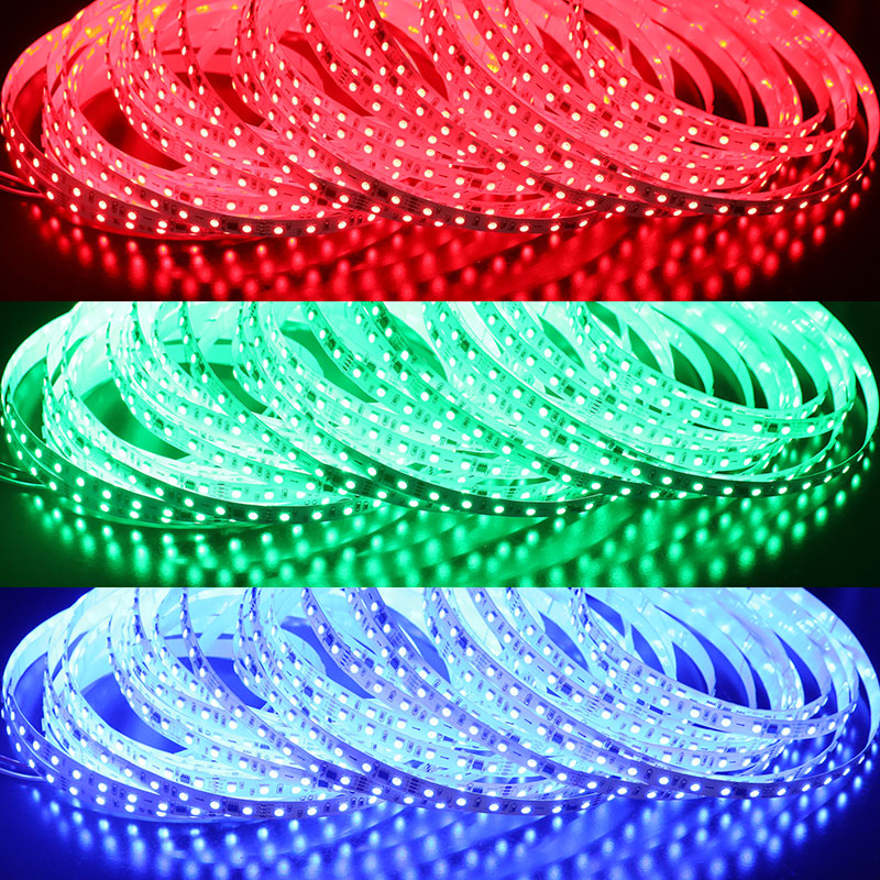 24V 20m 65ft Long Run Addressable RGB LED Strip TM1934A (WS2818)