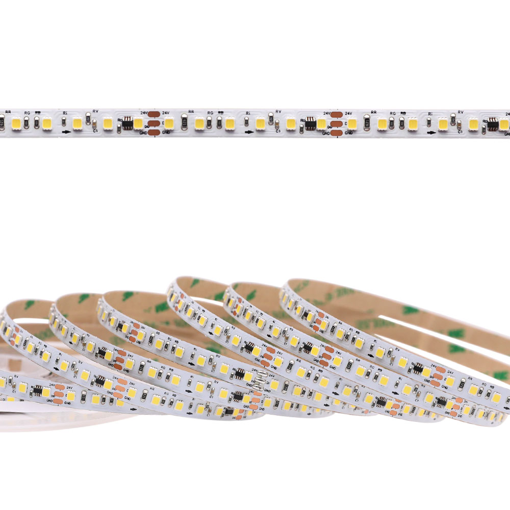 24V 2835 bílé světlo adresovatelné tekoucí vodou LED pásek 120 s vysokou hustotou 24V 2835 bílé světlo adresovatelné tekoucí vodou LED pásek 120 s vysokou hustotou