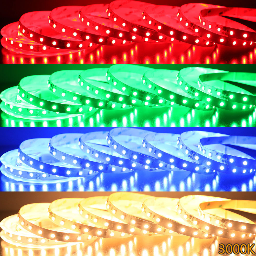 24V až 5V SK6812 Individuální adresovatelné 5050 RGB / RGBW LED pásky, 60/84 LED/m 24V až 5V SK6812 Individuální adresovatelné 5050 RGB / RGBW LED pásky, 60/84 LED/m