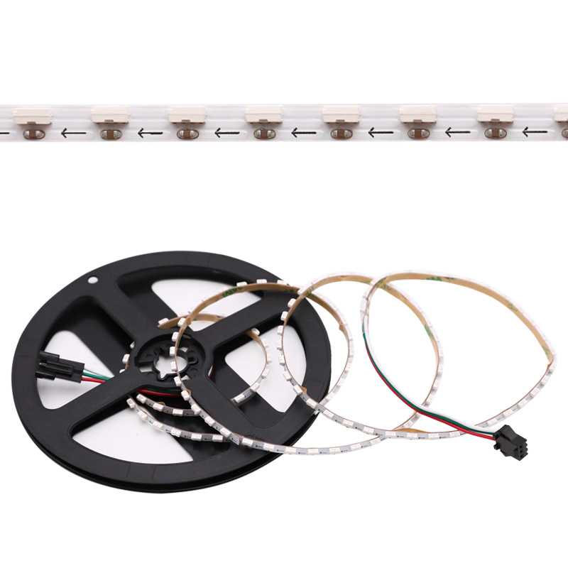 Mini 4mm 120LED s bočním vyzařováním SK6812 4020 adresovatelný RGB LED pásek 1m na roli Mini 4mm 120LED s bočním vyzařováním SK6812 4020 adresovatelný RGB LED pásek 1m na roli