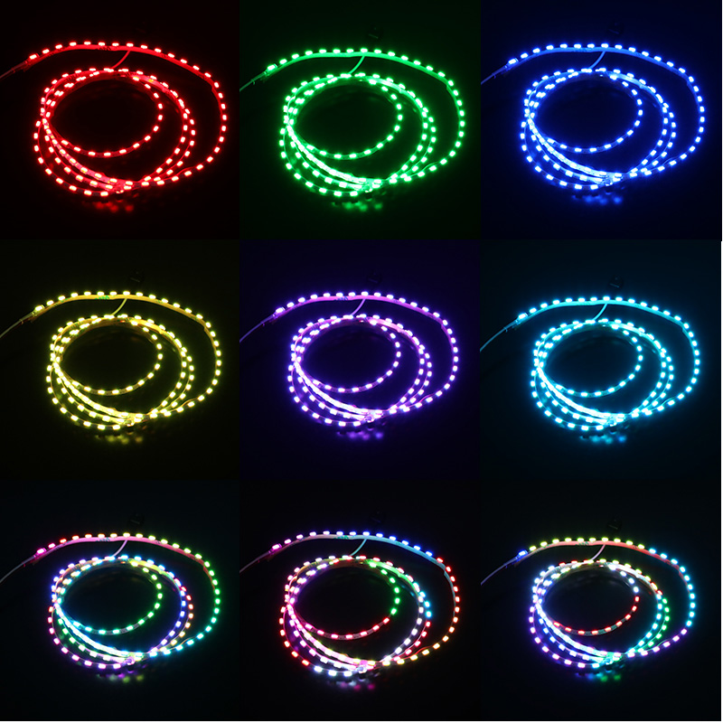 Side Emitting Addressable RGB LED Strip