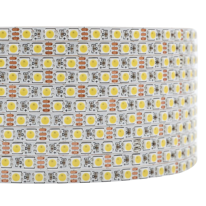 5V WS2812B 3535 5mm tenký adresovatelný pásek LED s denním světlem 6500K