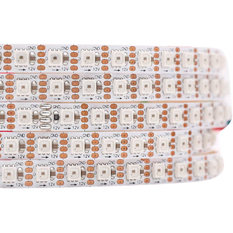Úzký 7mm 12V SK6813 Mini 3535 4kolíkový jednotlivě digitální ARGB LED pásek Úzký 7mm 12V SK6813 Mini 3535 4kolíkový jednotlivě digitální ARGB LED pásek
