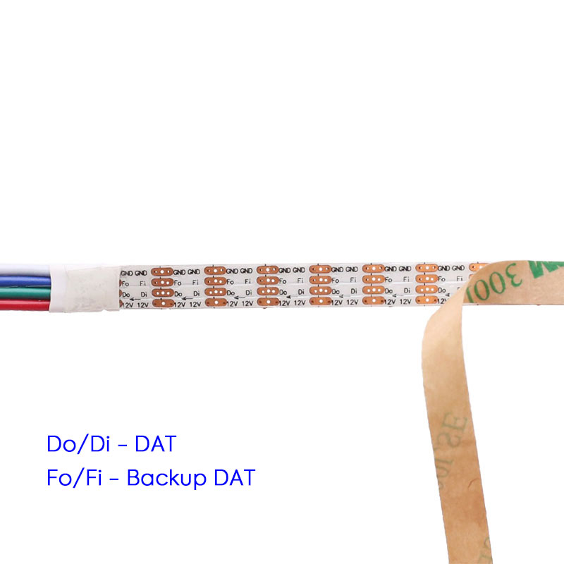 Úzký 7mm 12V SK6813 Mini 3535 4kolíkový jednotlivě digitální ARGB LED pásek Úzký 7mm 12V SK6813 Mini 3535 4kolíkový jednotlivě digitální ARGB LED pásek