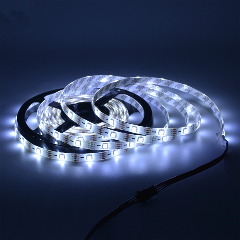 APA102 Tageslichtweißer DC5V 30LEDs/m adressierbarer LED-Streifen – 5m/16.4ft pro Rolle