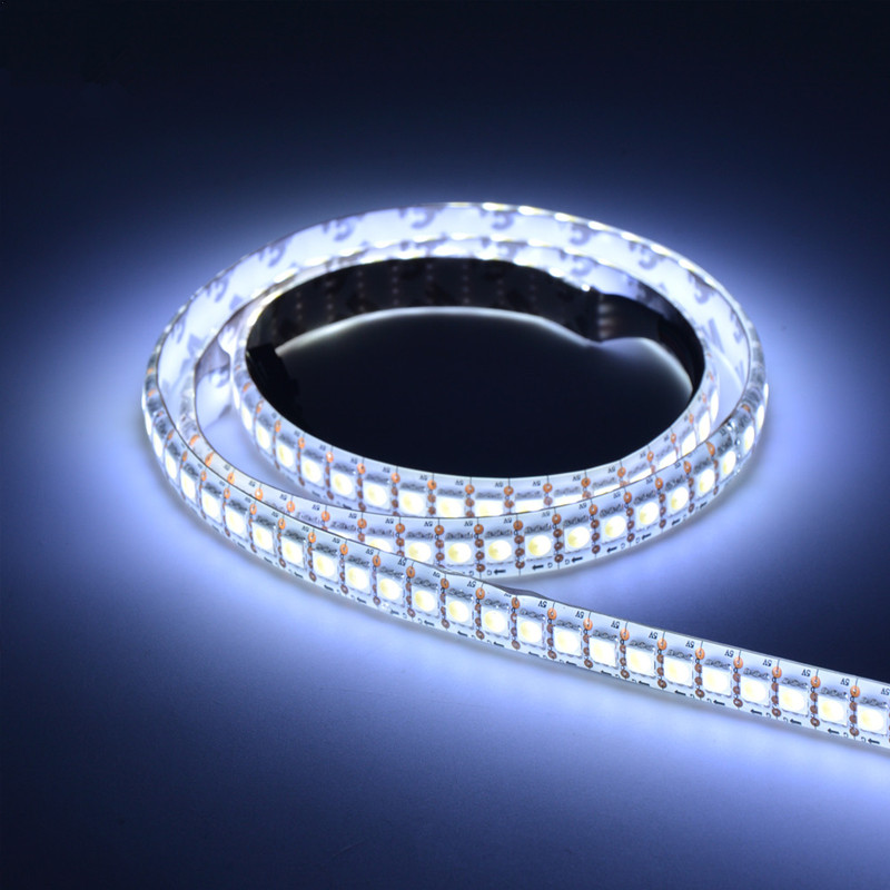 APA102 Daylight White DC5V 144LEDs/m Programovatelná LED pásková světla – 1m/3.28ft na roli