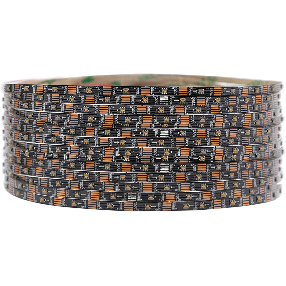 4 mm APA102 digitaler RGB-LED-Streifen 5 V – individuell adressierbar 4 mm APA102 digitaler RGB-LED-Streifen 5 V – individuell adressierbar
