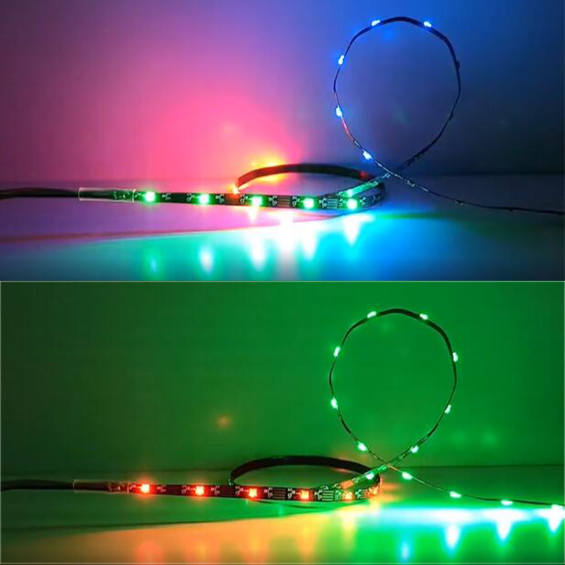 4 mm APA102 digitaler RGB-LED-Streifen 5 V – individuell adressierbar 4 mm APA102 digitaler RGB-LED-Streifen 5 V – individuell adressierbar