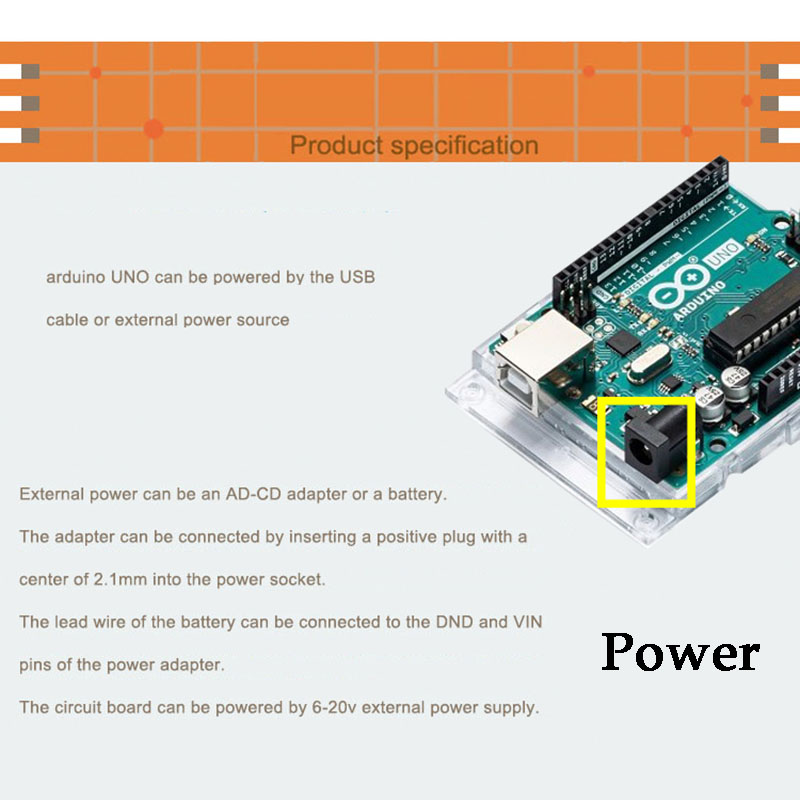 Powering the Arduino Uno without a USB Cable 