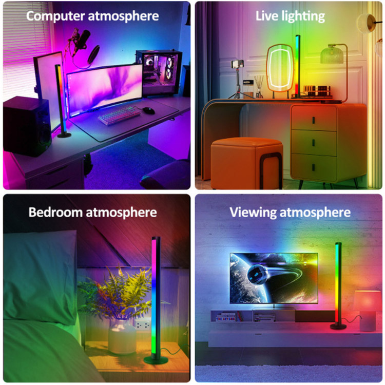 Color Chasing USB LED stolní světelná lišta pro okolní osvětlení TV počítače Color Chasing USB LED stolní světelná lišta pro okolní osvětlení TV počítače