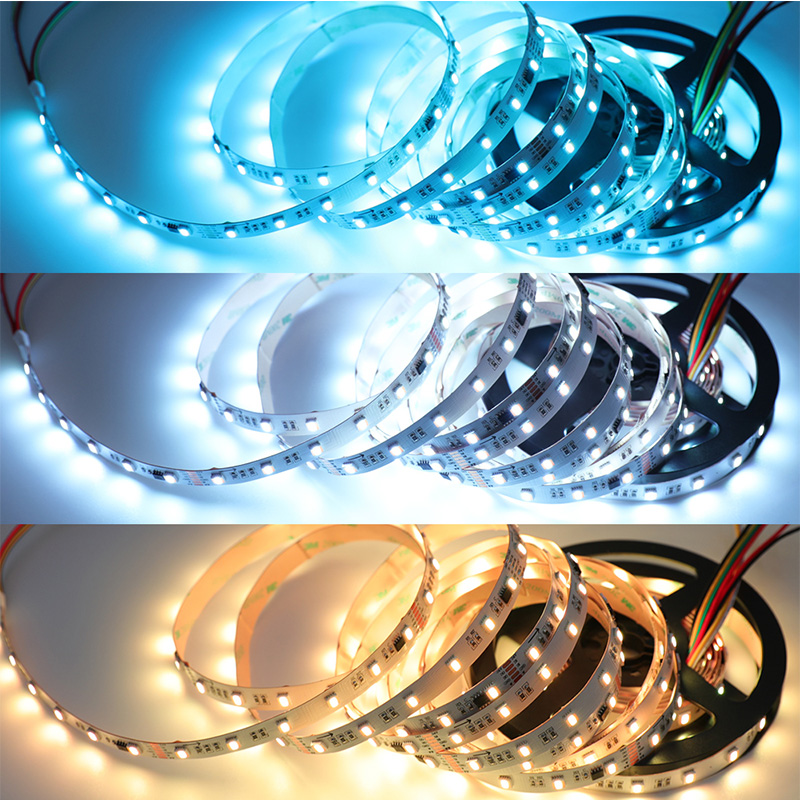 TM1914 Adressierbare RGBCCT-LED-Streifenlichter – 24 V Breakpoint Resume 12 mm 48 LEDs/m TM1914 Adressierbare RGBCCT-LED-Streifenlichter – 24 V Breakpoint Resume 12 mm 48 LEDs/m