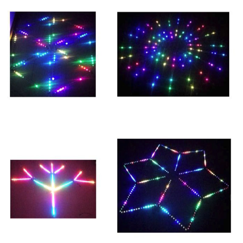 DC5-12V Mini Music Dream Color LED SPI Controller, integrierte 236 Musikmodi, einstellbare Moduslänge, dimmbar, mit 24-Tasten-IR-Fernbedienung DC5-12V Mini Music Dream Color LED SPI Controller, integrierte 236 Musikmodi, einstellbare Moduslänge, dimmbar, mit 24-Tasten-IR-Fernbedienung