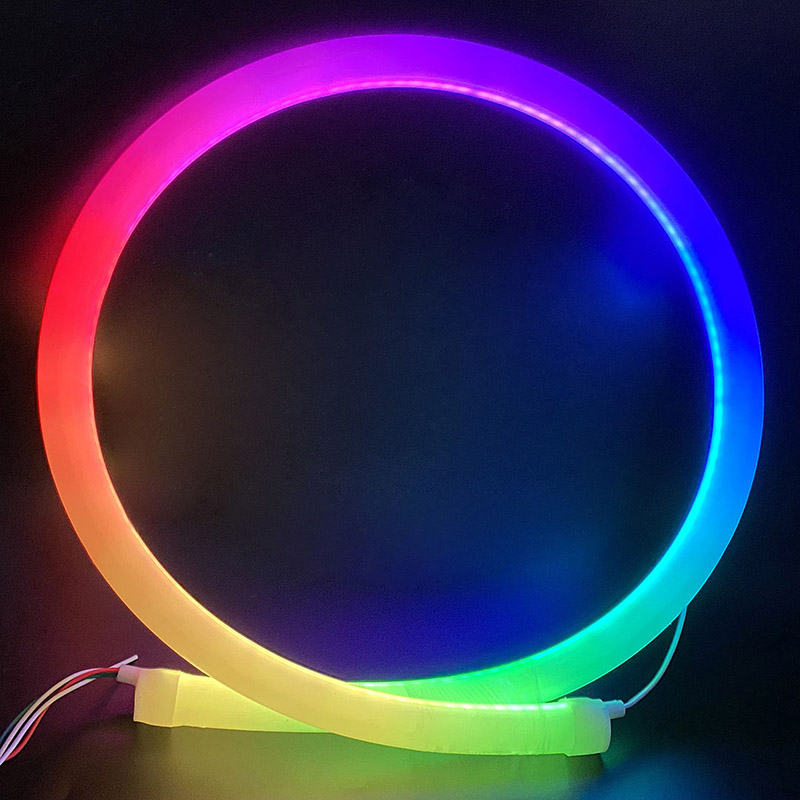 360-Grad-LED-Neonlichter WS2812B, DIY-Neonschild, 3.28 Fuß