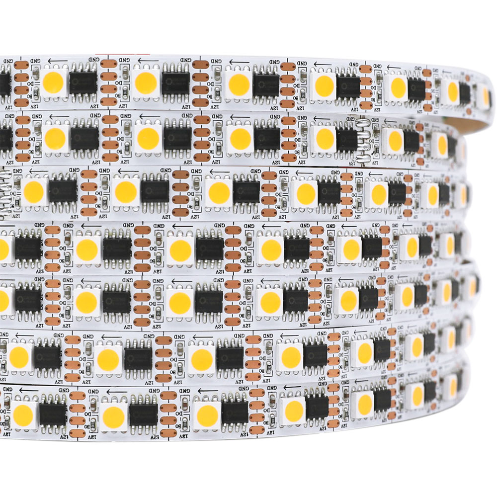 DC12V GS8208 5050SMD Breakpoint-Continue, 300 LEDs, individuell adressierbare einfarbige/RGB-Digitalstreifenlichter, 5 m/16.4 Fuß pro Rolle