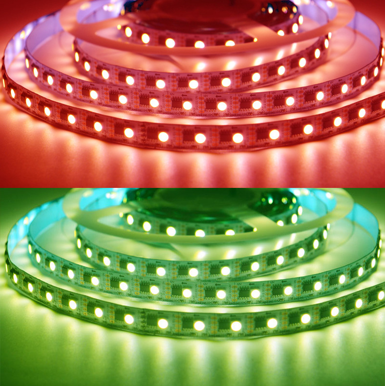 DC12V GS8208 5050SMD Breakpoint-continue, 300 LED jednotlivě adresovatelných jednobarevných/RGB digitálních páskových světel, 5m/16.4ft na roli DC12V GS8208 5050SMD Breakpoint-continue, 300 LED jednotlivě adresovatelných jednobarevných/RGB digitálních páskových světel, 5m/16.4ft na roli