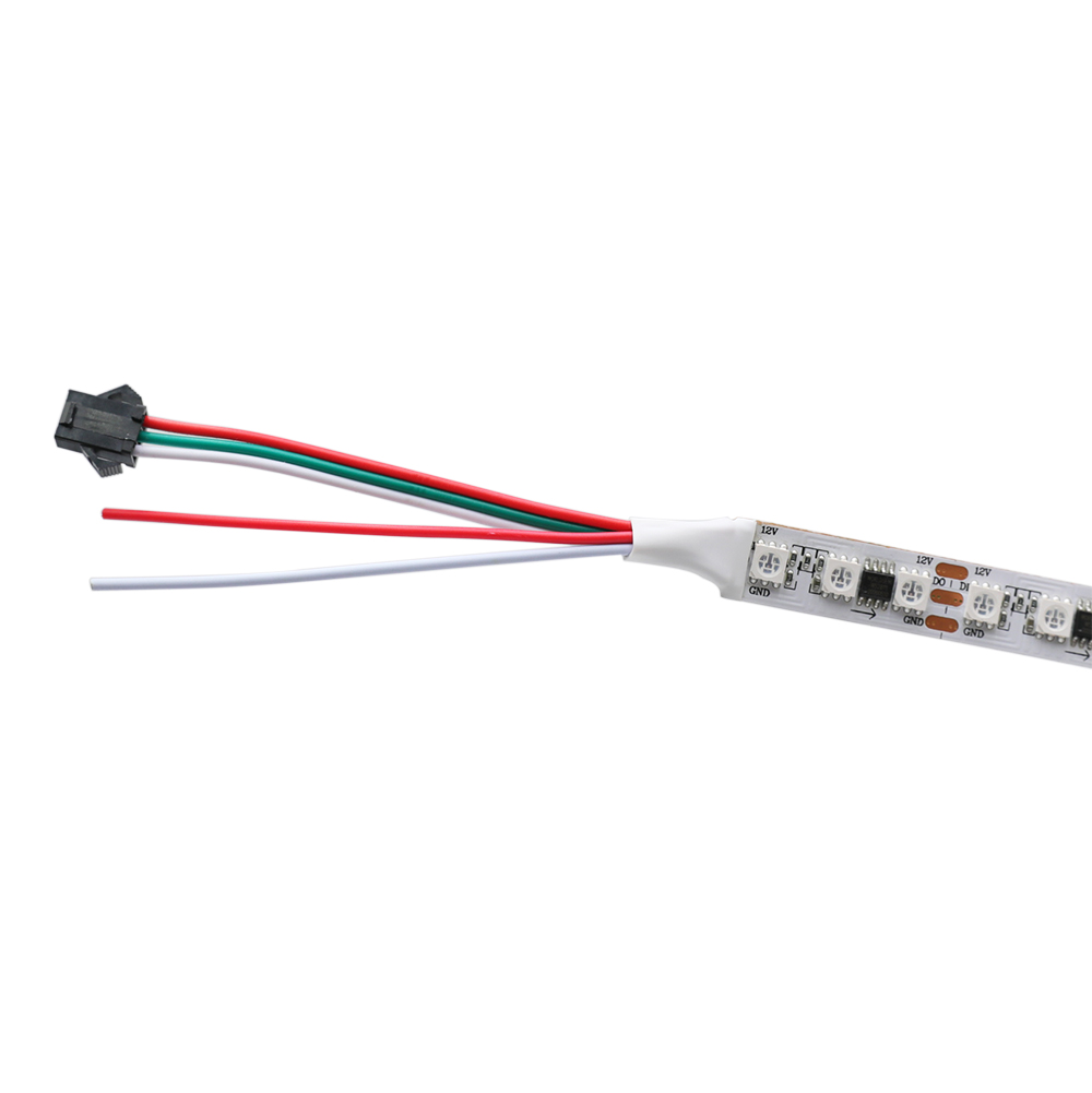 DC12V Programovatelný WS2811 90LEDs/m Adresovatelná LED pásková světla, Flexibilní LED světelné pásy s digitálním sledováním barev