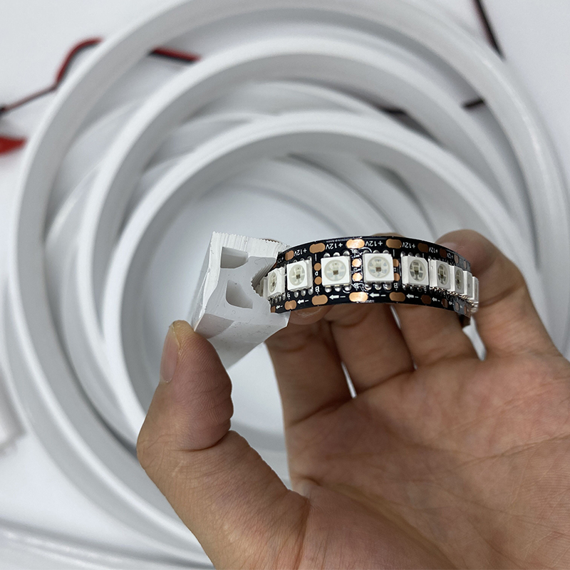 Flex adresovatelné LED neonové osvětlení IP67 vodotěsný silikonový proužek Flex adresovatelné LED neonové osvětlení IP67 vodotěsný silikonový proužek