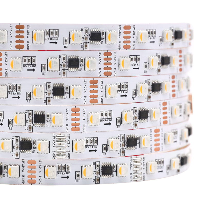 Dual Signal 12V RGBW DMX řízené lanové světlo 300 LED 16 stop Dual Signal 12V RGBW DMX řízené lanové světlo 300 LED 16 stop