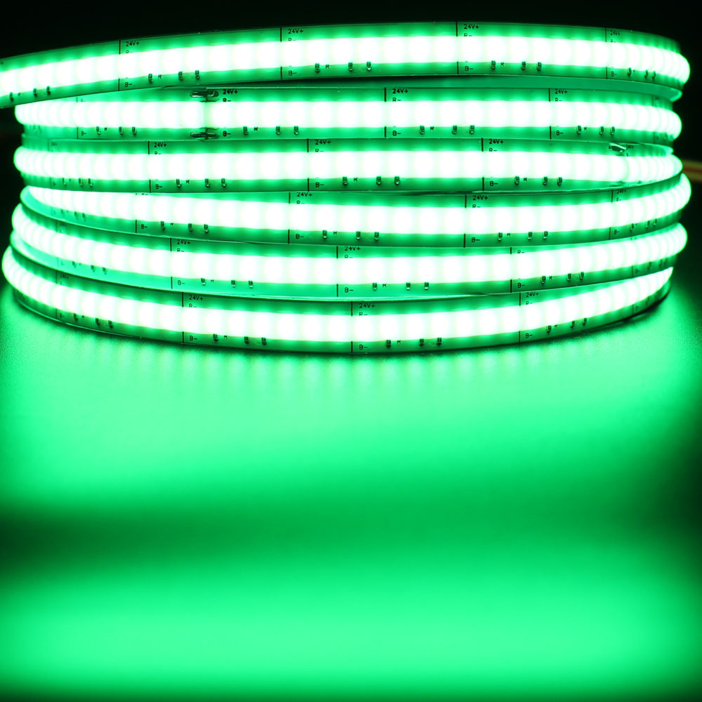 Newest WS2812B 332Chips/m Highest Density Addressable RGB COB LED Light -  DC5V Dream Color Flexible COB LED Strips - 1m/3.28ft Per Roll