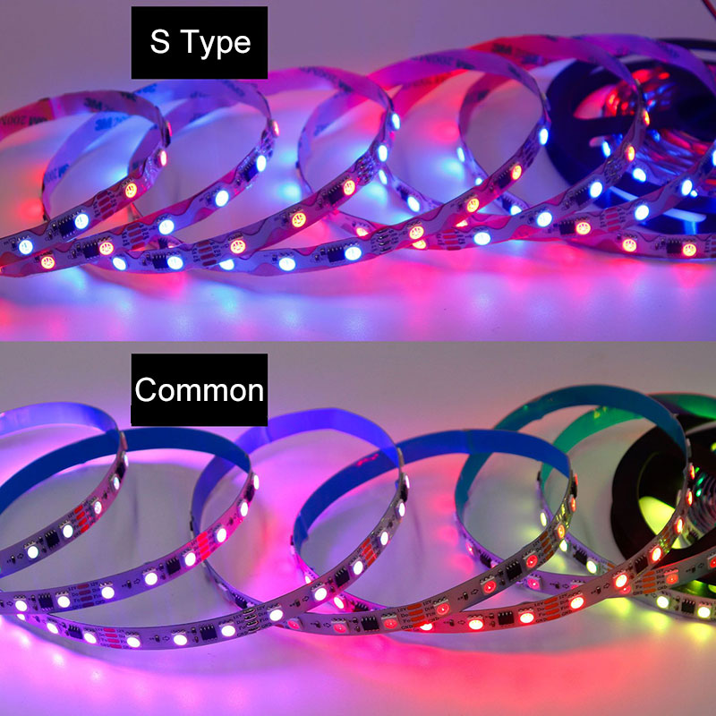 GS8206 RGB Auto LED Color Changing Strip Built In 36 Patterns