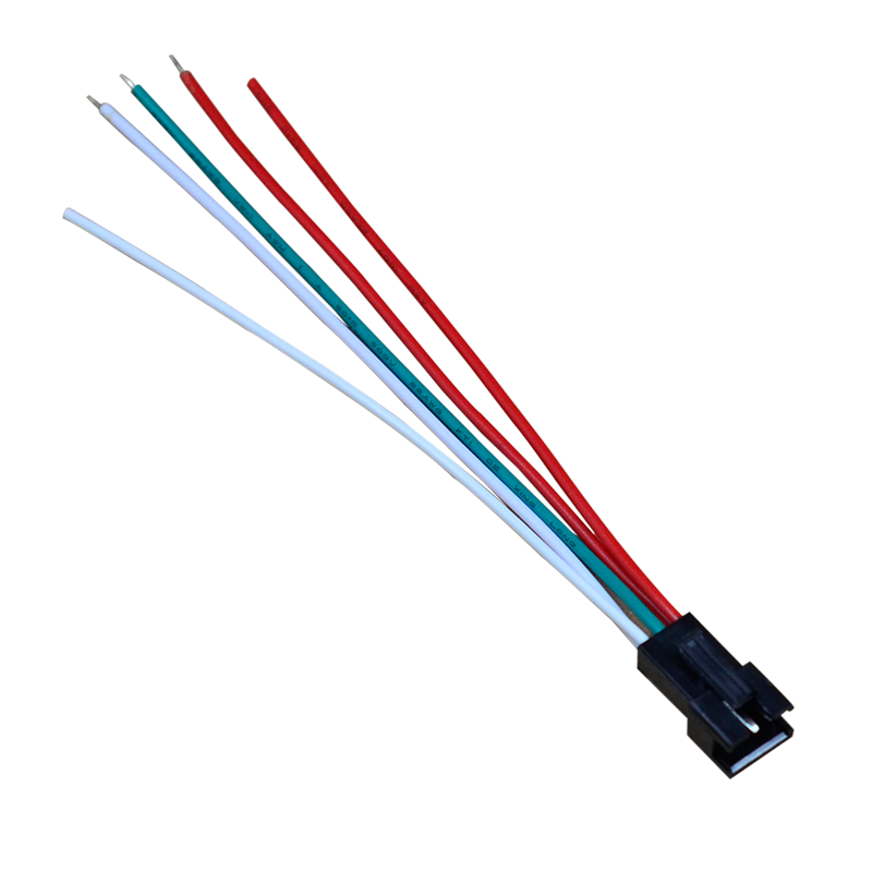 JST 3-Pin-Stecker/Buchse mit 2-Pin-Stromkabel für adressierbare LED-Streifenlichter, 1 Satz im Angebot