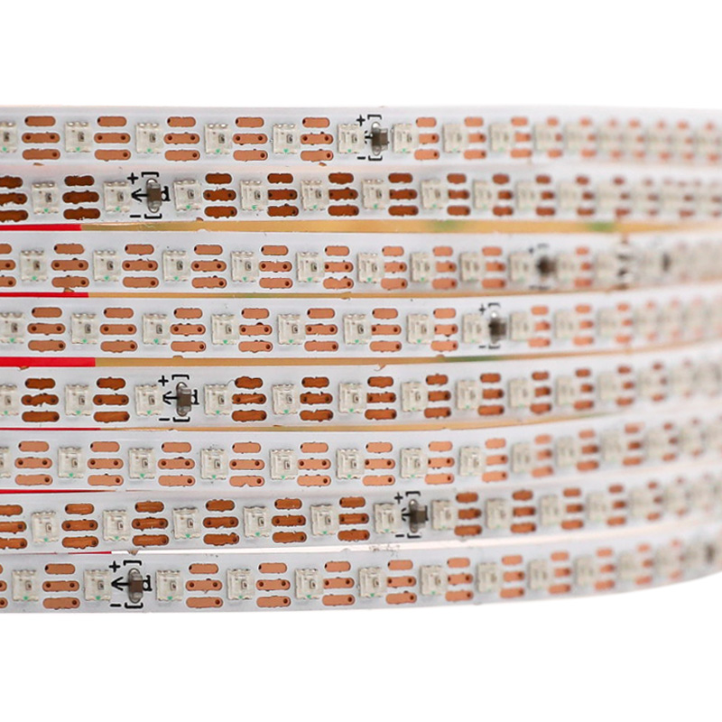 Delší 5m 12V 4mm WS2812B SMD 2020 LED pásek Delší 5m 12V 4mm WS2812B SMD 2020 LED pásek