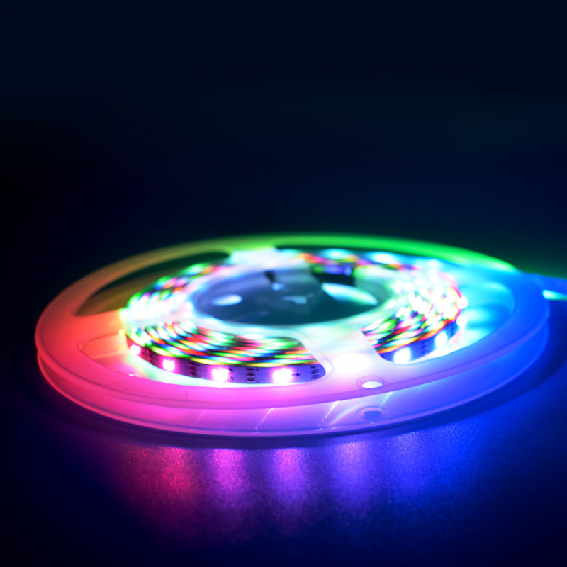 Mini 5 mm WS2812 SMD 2020 RGB LED adressierbares Lichtband 1 Meter Mini 5 mm WS2812 SMD 2020 RGB LED adressierbares Lichtband 1 Meter