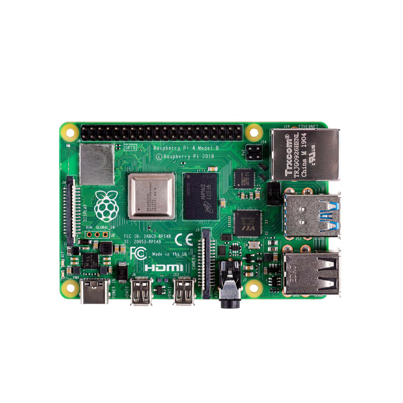 Raspberry Pi 4B 2GB Steuerplatine Basispaket