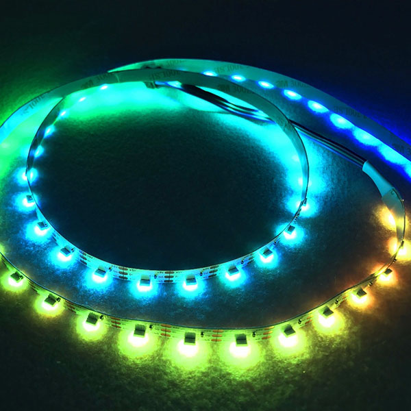 SK6812 RGB DC5V 60LEDs/m Emitting Addressable LED Strip Lights - 240 4020SMDs [SK6812-SIDE-4020SMD] - $38.98 :